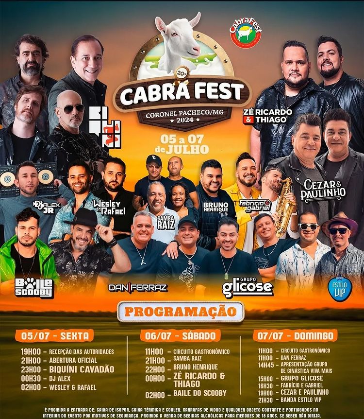 Cabra fest 2024 Coronel Pacheco