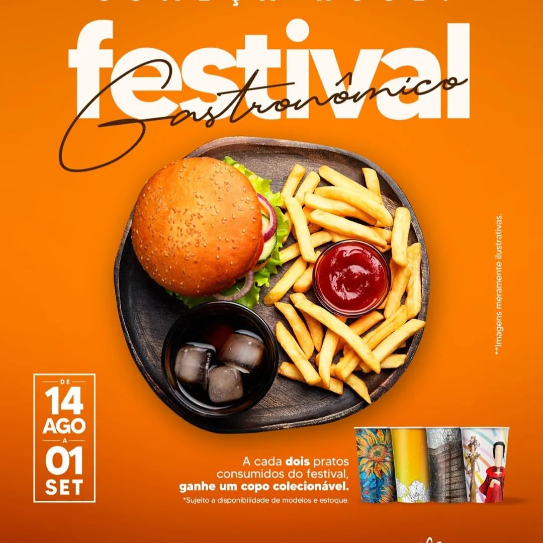 Festival Gastronomico no Shopping jardim Norte em Juiz De Fora