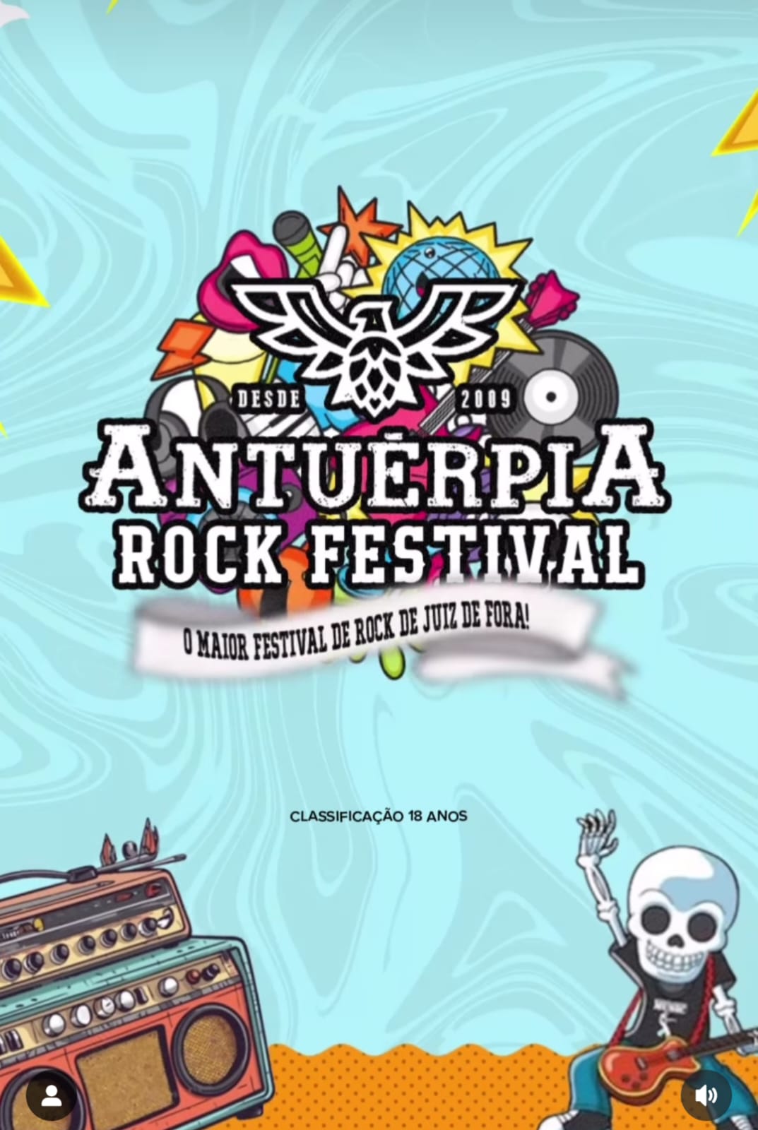 Antuerpia Rock festival Juiz de Fora 2024