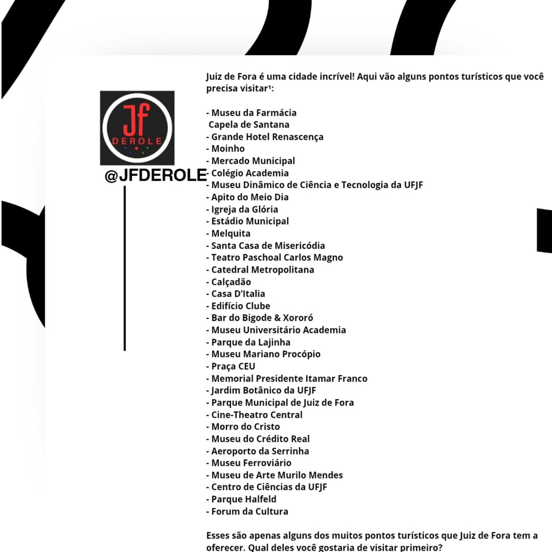 Pontos Turisticos em Juiz De Fora