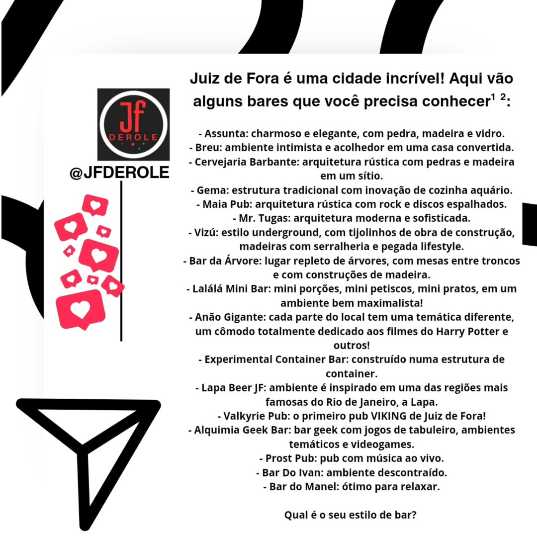 Bares para conhecer em Juiz De Fora