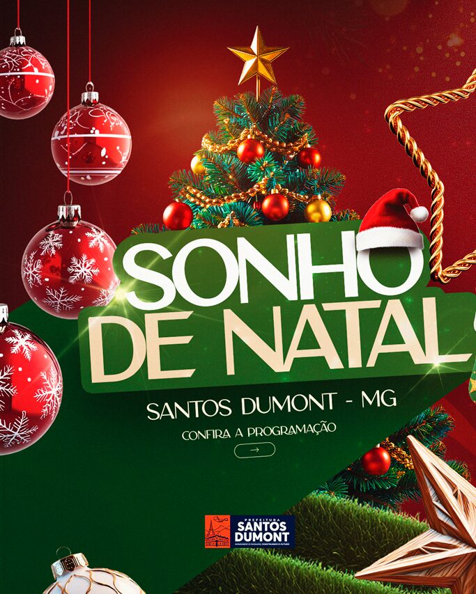 Sonho de Natal em Santos Dumont MG