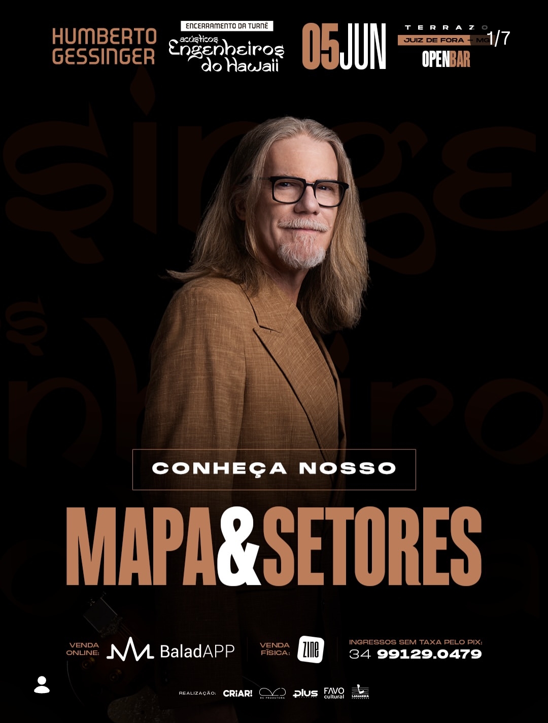 Humberto Gessinger em Juiz De Fora