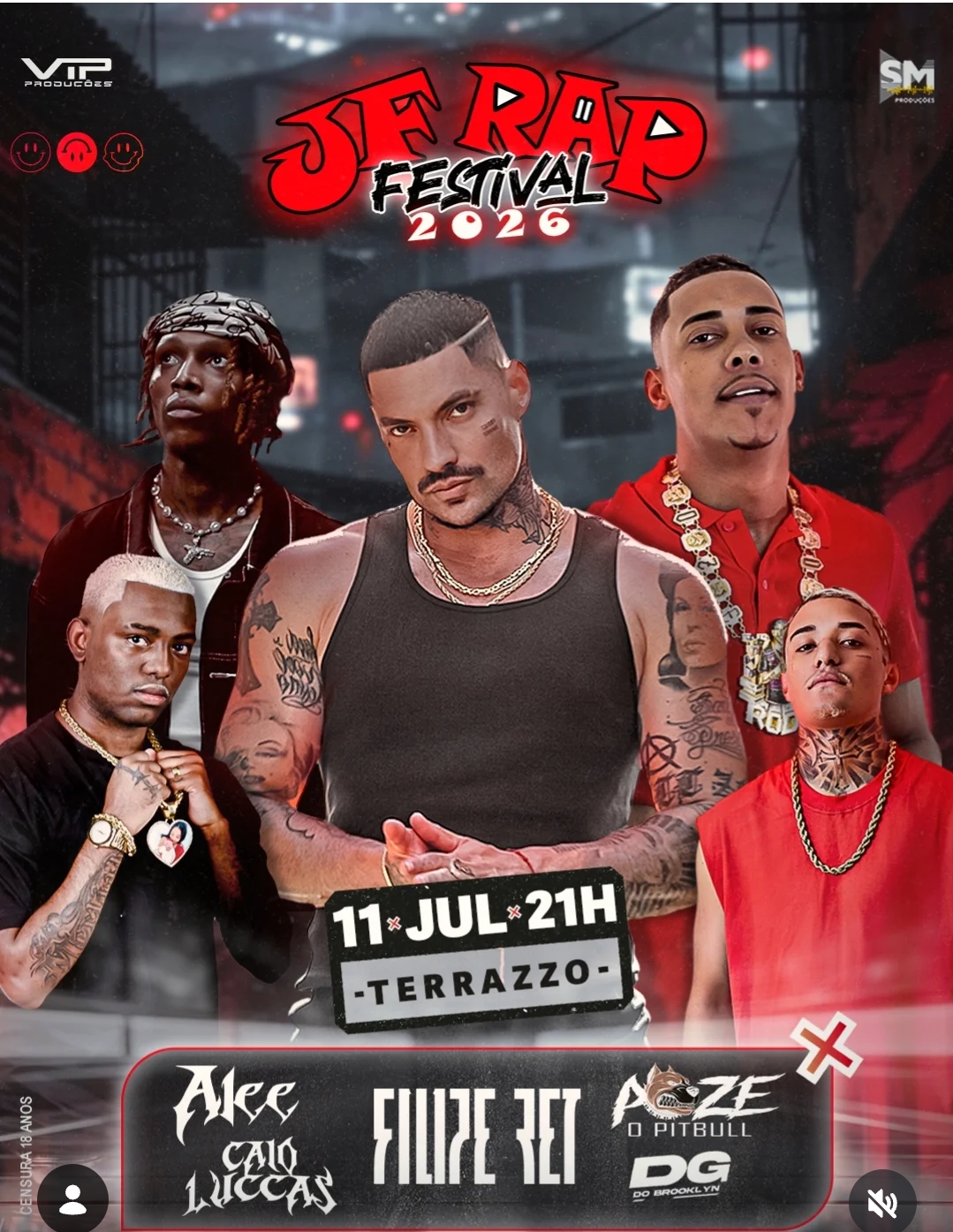 JF Rap Festival 2026 Juiz De Fora MG