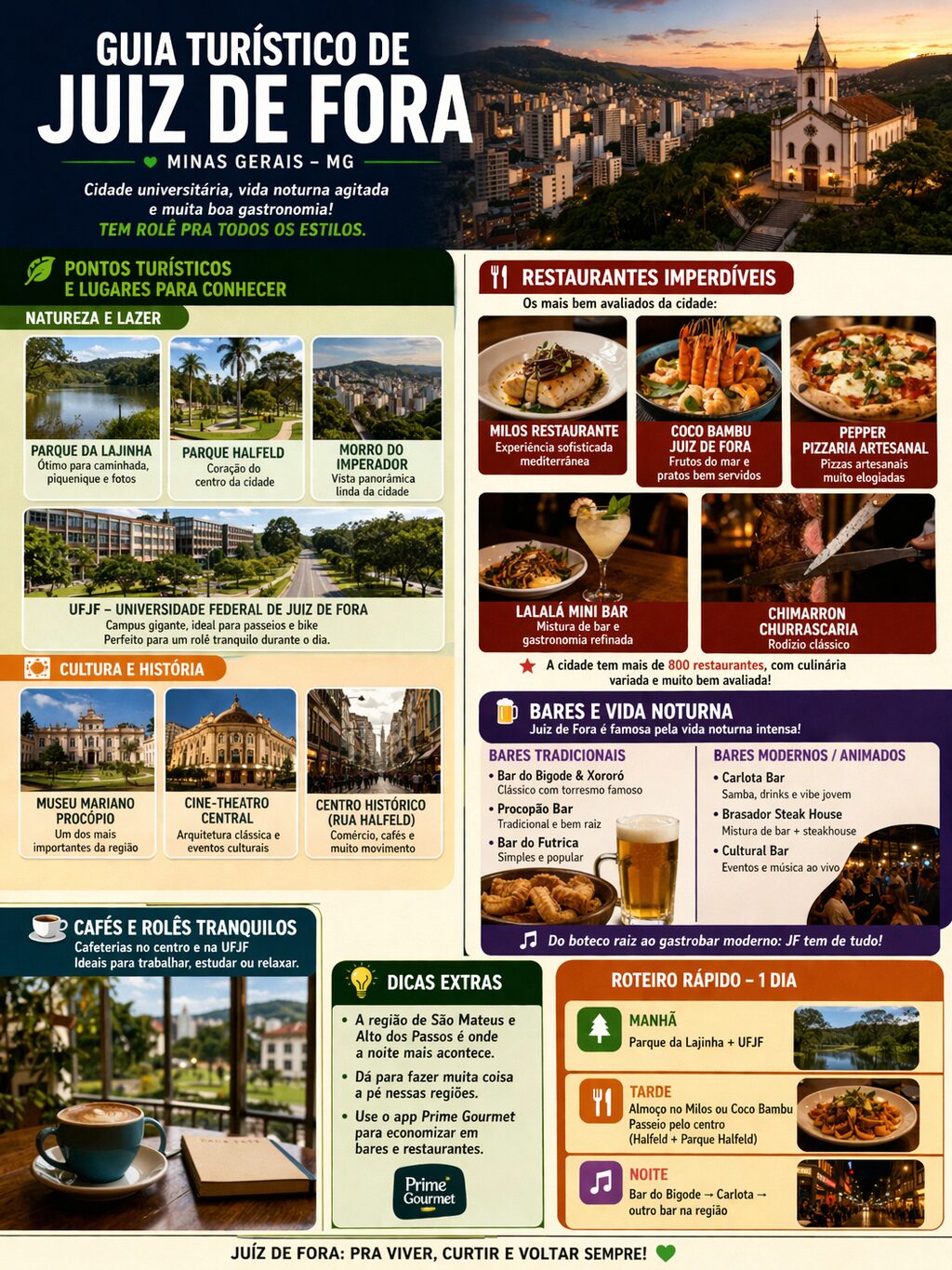 Guia turísticos em Juiz De Fora