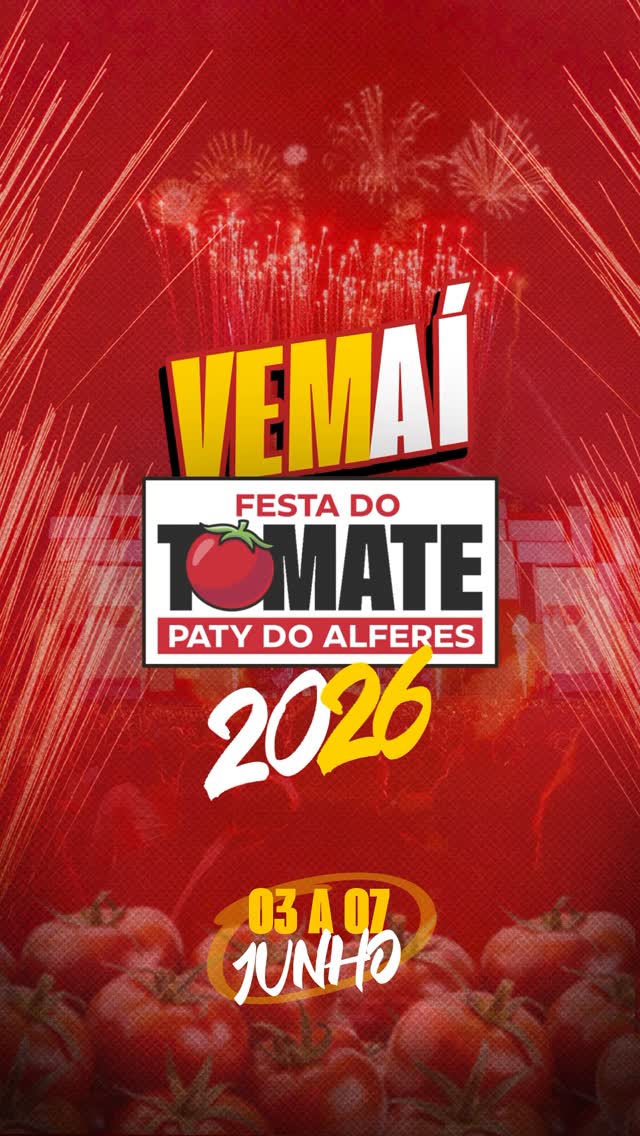 Festa do Tomate 2026 Paty Alfares RJ